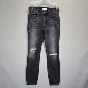 Madewell High Riser Skinny Womens Jeans Distressed Size 28 ( 28 X 27.5 )